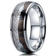 Titanium Steel Ring Velvet Black Sandalwood – Special Occasion Gifts — 7
