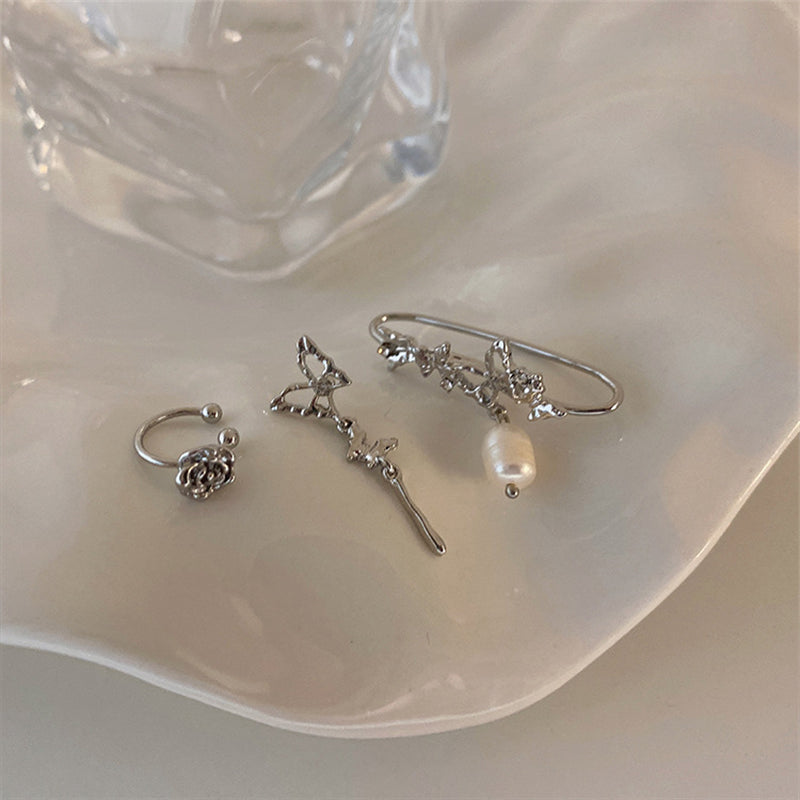 Frigid Wind Butterfly Earrings Women's Niche Simple – Gifts for Her — 1
