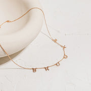 Personalized Alphabet Name Necklace DIY – Jewelry Gift Ideas — 10