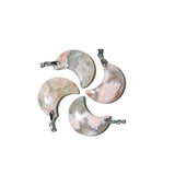 Crystal Cherry Blossom Agate Moon Leather Rope – Jewelry Gift Ideas — 6