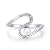 Silver Creative Japanese And Korean Style Ladies Ring – Stylish Gifts — 1