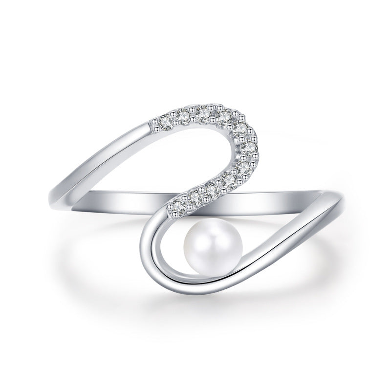 Silver Creative Japanese And Korean Style Ladies Ring – Stylish Gifts — 1