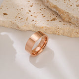 Stainless Steel Ring Male Ring Female Niche Korean – Gifts for Her — 4
