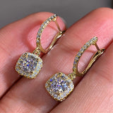 Fashion Simple Square Round Diamond Female Special – Stylish Gifts — 8