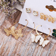 Creative Simple Acrylic Butterfly Love Earrings – Gifts for Couples — 1