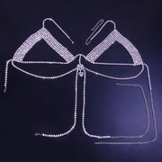 Rhinestone Chest Chain Fashion Nightclub Full – Stylish Gifts — 3