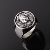 Men's Retro Lion's Head Stainless Steel Ring – Gifts for Him — 2