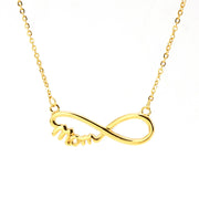 Stainless Steel Mother Necklace 8 Words Retro – Jewelry Gift Ideas — 2