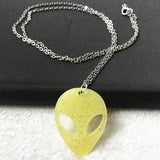 Alien Necklace Men's Mask Necklace Women's Earth – Jewelry Gift Ideas — 8