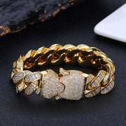 Hip Hop Jewelry Three Rows T Square Zircon Cuban – Jewelry Gift Ideas — 3