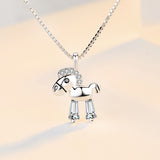 Style Sterling Silver Necklace Female Clavicle – Jewelry Gift Ideas — 3