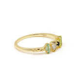 925 Gold Plated Color Natural Gem Ring – Gift Ideas — 4