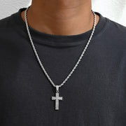 Cross All-match Diamond Pendant Necklace – Jewelry Gift Ideas — 2