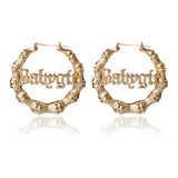 Creative Peach Heart Baby Letter Earrings Female – Gifts for Her — 6