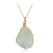 Natural stone pendant – Jewelry Gift Ideas — 10