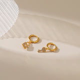 Love Key Lock Design Earrings – Gifts for Couples — 3