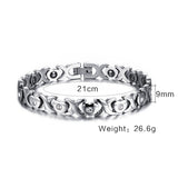 Fashion Stainless Steel Heart-shaped Ladies Bracelet – Stylish Gifts — 5
