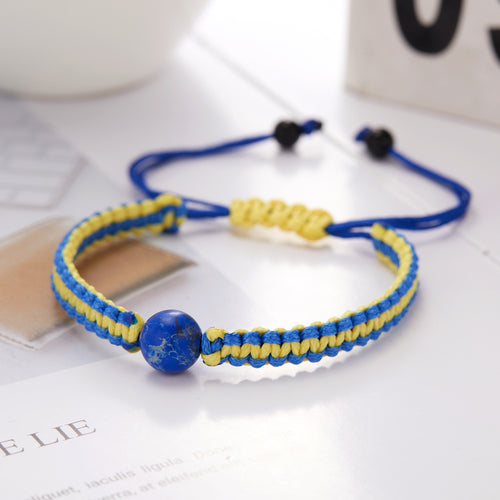 Creative Color-block Hand-woven Bracelet – Jewelry Gift Ideas — 1