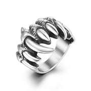 Vintage Titanium Steel Skull Personality Ring – Special Occasion Gifts — 5