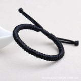 Dorje Knot Red Rope Adjustable Size Hand-woven Red – Small Gift Ideas — 6