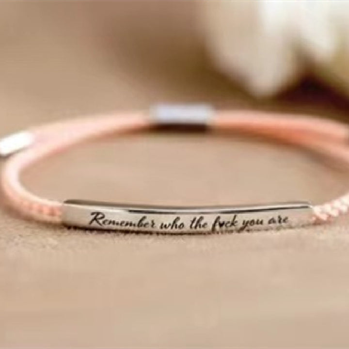 Pineapple Rope Bracelet Stainless Steel Engraved – Jewelry Gift Ideas — 1
