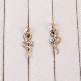 Fashion Exaggerated Full Diamond Snake Earrings – Stylish Gifts — 5