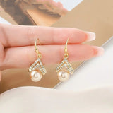 Fashion All-match Water Drop Pearl Earrings – Stylish Gifts — 9
