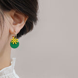 High-end Super Fairy Green Earrings With Special – Jewelry Gift Ideas — 2