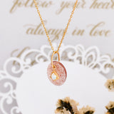 Natural Strawberry Crystal Gemstone Pendant – Jewelry Gift Ideas — 4