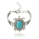 Turtle vintage turquoise bracelet – Jewelry Gift Ideas — 4