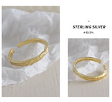 Irregular embossed fine ring – Everyday Gifts — 5