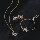 Butterfly Necklace Jewelry Set – Jewelry Gift Ideas — 16