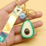 Avocado key pendant with lamp acrylic luminous – Jewelry Gift Ideas — 9