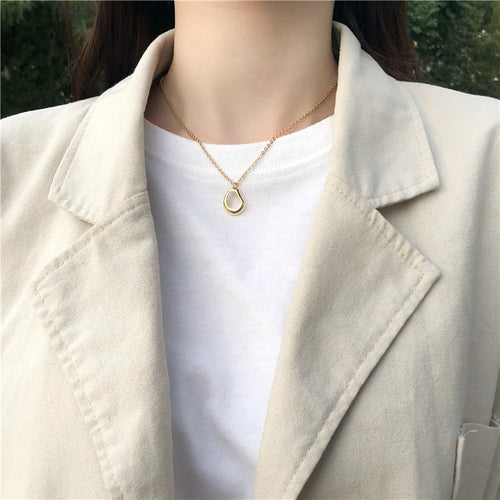 Design Feels Irregular Geometry Pendant Necklace – Jewelry Gift Ideas — 2