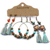 Bohemian Style Vintage Earrings-Dianasteves -Women – Stylish Gifts — 4