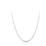 Silver necklace with chain – Jewelry Gift Ideas — 1