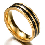 Fashion Vintage 18K Gold Double Row Drip Ring – Stylish Gifts — 6