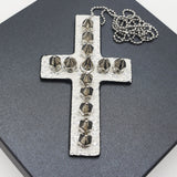 Y2g Heavy Industry Spike Leather Cross Necklace – Jewelry Gift Ideas — 7