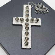 Y2g Heavy Industry Spike Leather Cross Necklace – Jewelry Gift Ideas — 7