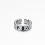Stainless Steel Lucky Angel Number Ring – Useful Gifts — 4