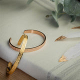 Carved Stainless Steel Bracelet Men Women – Jewelry Gift Ideas — 4