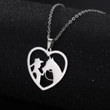 Love Necklace Fashionable Temperament Cutting – Jewelry Gift Ideas — 4