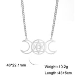 Fashion Simple Hollow Pentagram Necklace – Jewelry Gift Ideas — 6