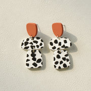 Ladies Fashion Clay Textured Acrylic Earrings – Stylish Gifts — 12