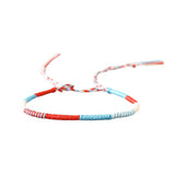 Fashion Colored Mosaic Woven Bracelet – Stylish Gifts — 13