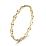 Scale Jewelry Electroplated Zirconia Bracelet – Jewelry Gift Ideas — 8