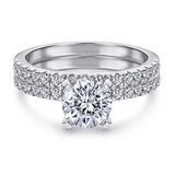 925 Sterling Silver Ring For Women Combination Sets – Gifts for Her — 2