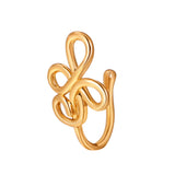 Creative Star Heart Crown Nose Ring Piercing Ornament – Stylish Gifts — 3