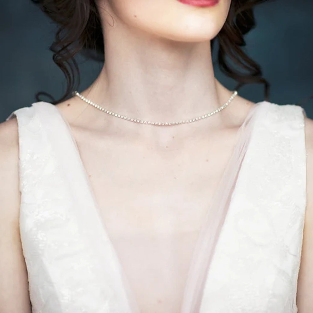 Bridal Wedding Multi-layer Diamond Necklace Body – Jewelry Gift Ideas — 1