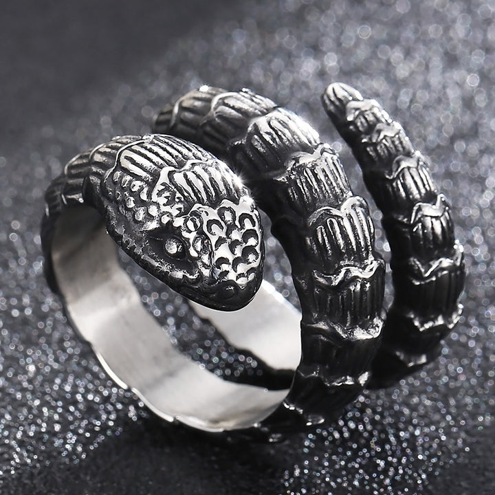 Vintage Fashion Stainless Steel Ring – Stylish Gifts — 1